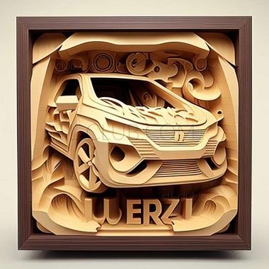 3D модель Honda Zest (STL)